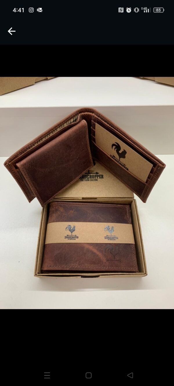 Billeteras de cuero original de Sharecropper